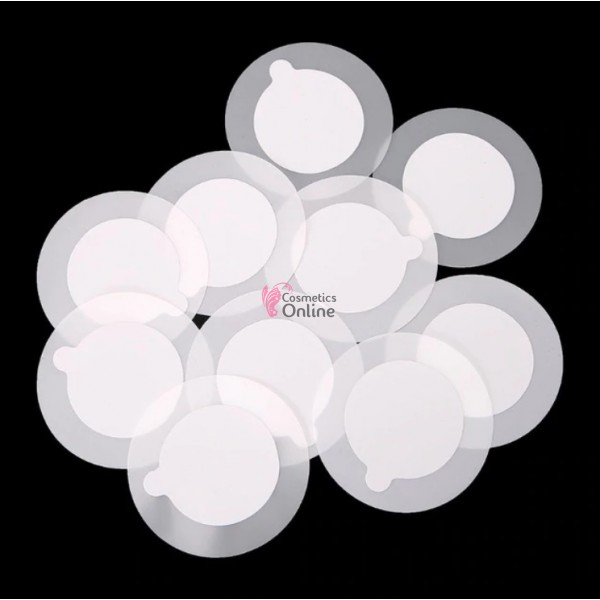 Suport din plastic pentru adeziv permanent de gene Cod SGP09, set 10 bucati